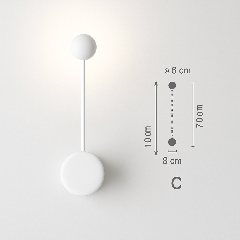 Applique design à LED ajustable Foyer - vue 5 sur 10