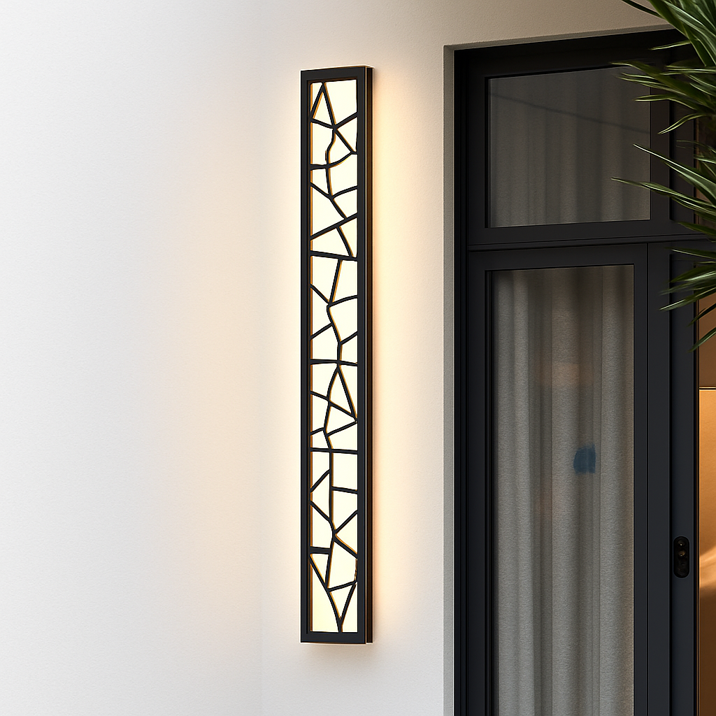 Applique extérieure étanche LED grande applique IP65 en aluminium lumière jardin Villa porche applique lumière 110V 220V applique Luminaire - vue 3 sur 6