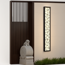 Applique extérieure étanche LED grande applique IP65 en aluminium lumière jardin Villa porche applique lumière 110V 220V applique Luminaire