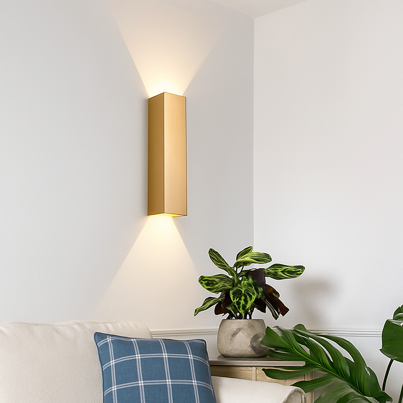 applique LED intérieure moderne en aluminium éclairage à la maison appliques chambre salon allée couloir décoration applique murale LED lumière