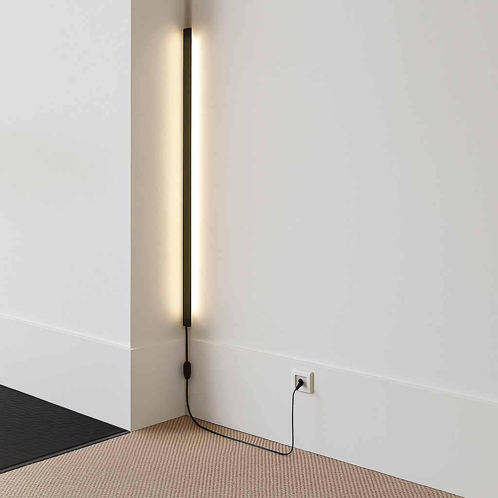 applique led moderne intérieur angle style nordique longue - vue 3 sur 19
