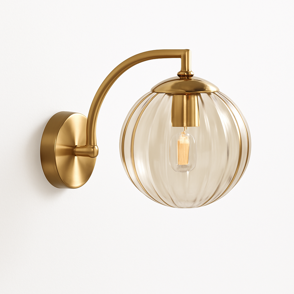 applique led moderne verre minimaliste - vue 7 sur 12