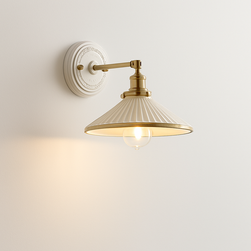 applique led nordique beisde iwhd blanc céramique