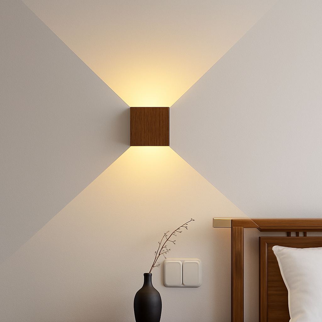 applique murale bois nordique décorative d'intérieur idéale - vue 4 sur 8