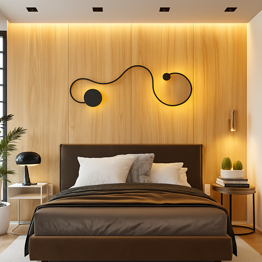 Applique murale design à LED art déco - vue 5 sur 16