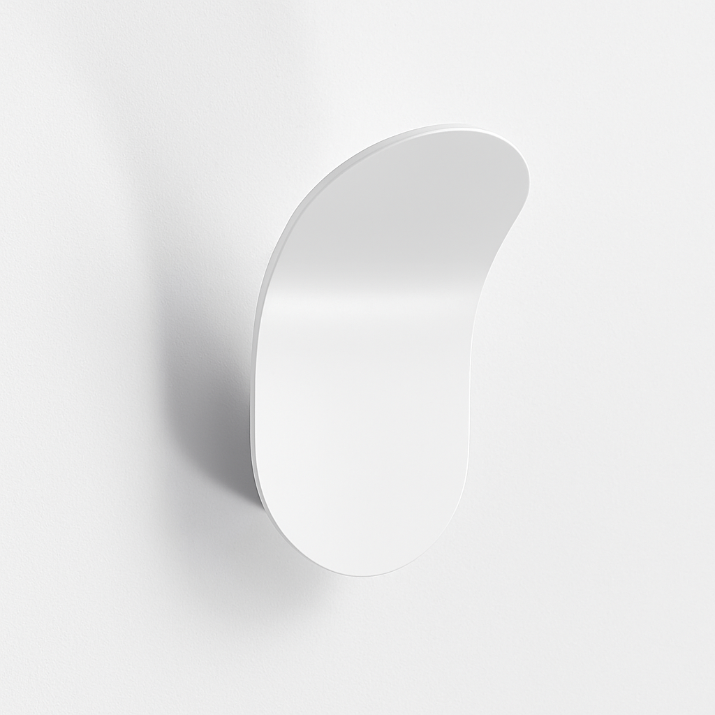 Applique murale design à LED avec abat-jour courbé en métal style Wake - vue 7 sur 16
