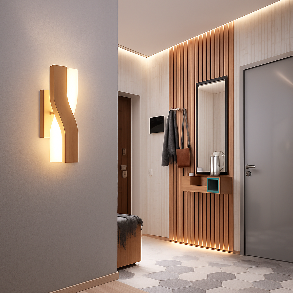 Applique murale design à LED en métal Loft Mirror - vue 3 sur 8