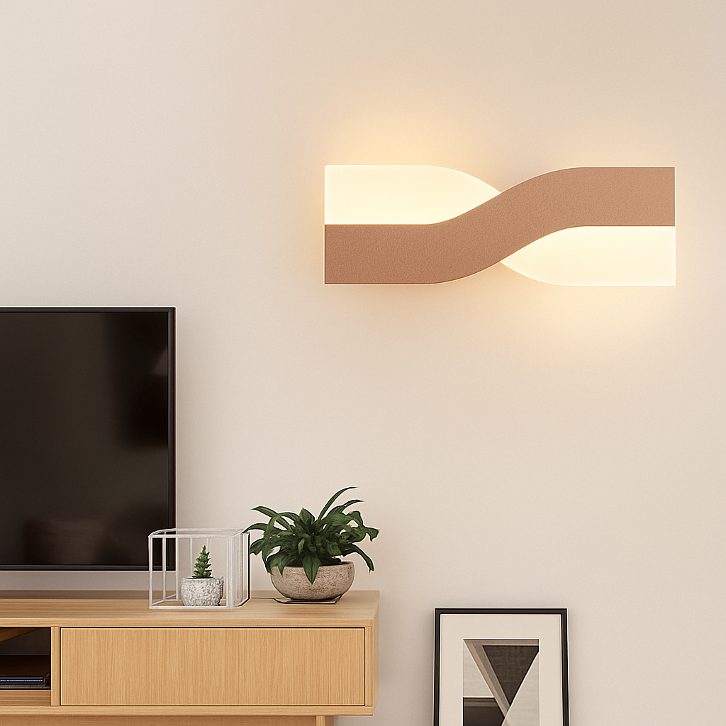 Applique murale design à LED en métal Loft Mirror - vue 5 sur 8
