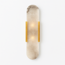 Applique murale design LED en marbre arrondi style Shining