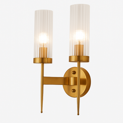 Applique murale doré à LED Stair