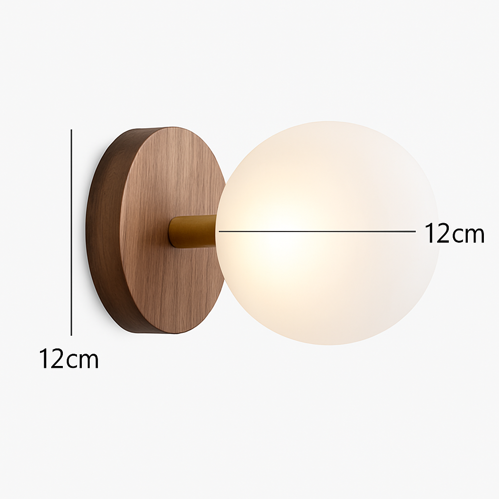applique murale en bois au style minimaliste moderne - vue 13 sur 14