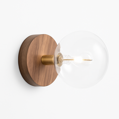 applique murale en bois au style minimaliste moderne - vue 10 sur 14