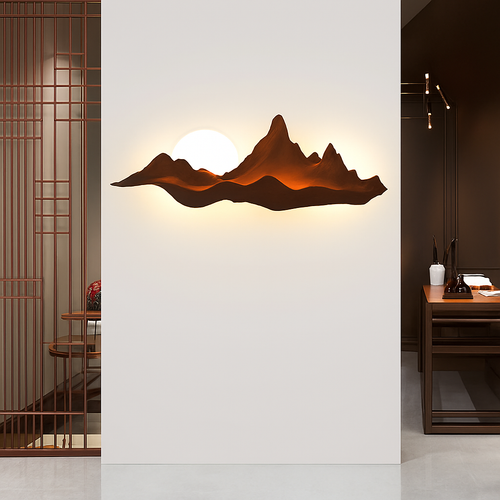 applique murale en bois design moderne pour intérieur lumineux - vue 4 sur 12
