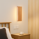 applique murale en bois massif pour éclairage intérieur décoratif