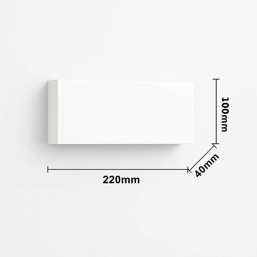 applique murale en brique dorée pour intérieur moderne éclairage led - vue 6 sur 9
