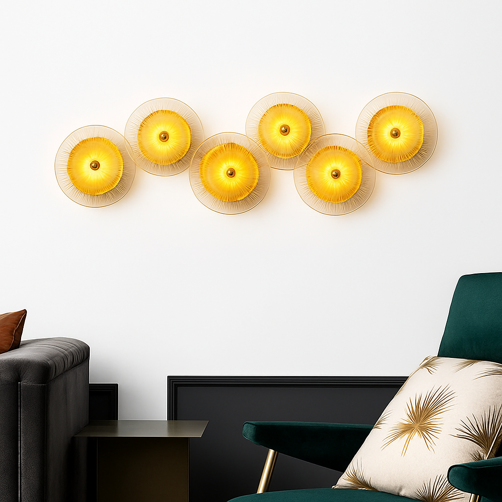 applique murale en cristal design moderne pour intérieur décoratif - vue 3 sur 11