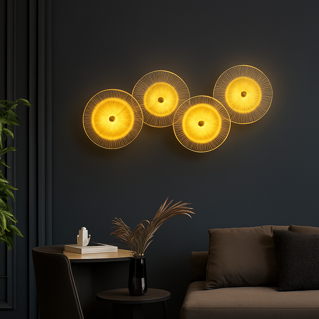applique murale en cristal design moderne pour intérieur décoratif - vue 5 sur 11