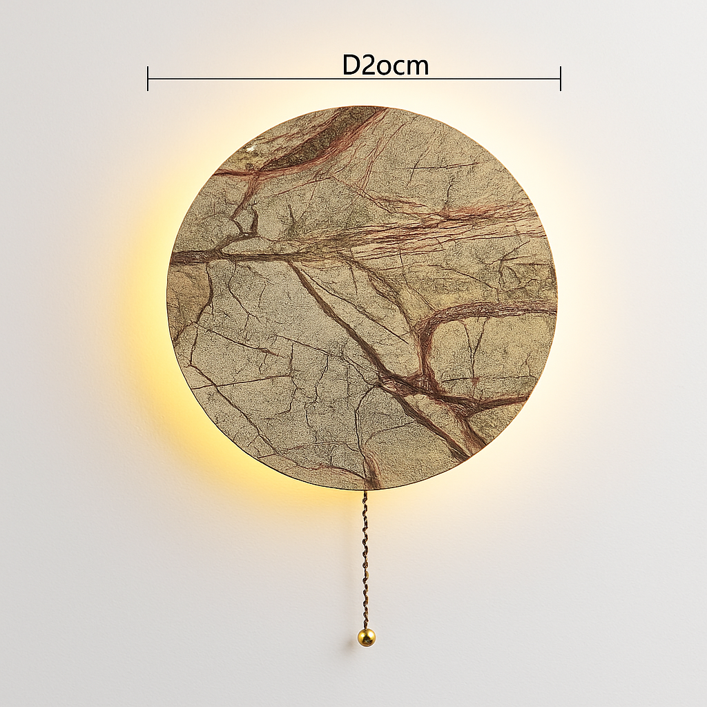 applique murale en marbre design pour décoration intérieure moderne - vue 7 sur 8