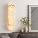applique murale en marbre naturel et cuivre design moderne haut de gamme