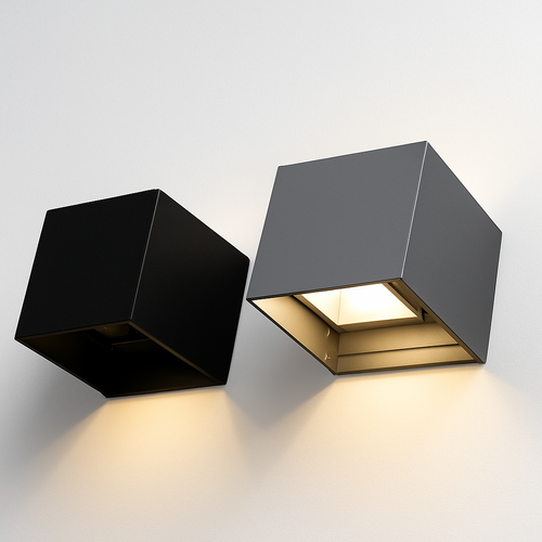 applique murale extérieure à capteur de mouvement étanche