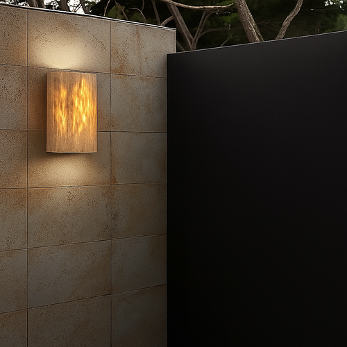 applique murale extérieure led étanche décorative pour jardin