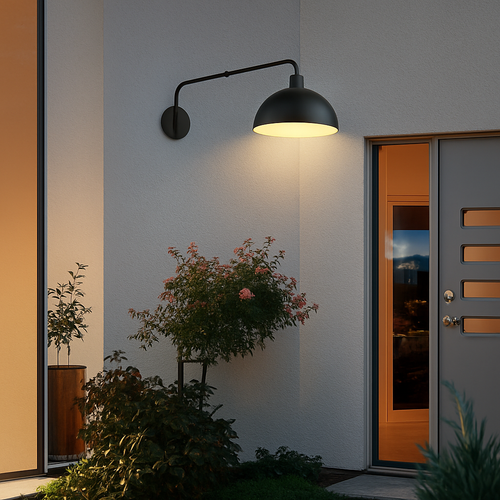 applique murale extérieure étanche pour éclairage polyvalent - vue 6 sur 10