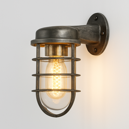 applique murale industrielle rétro étanche pour extérieur led