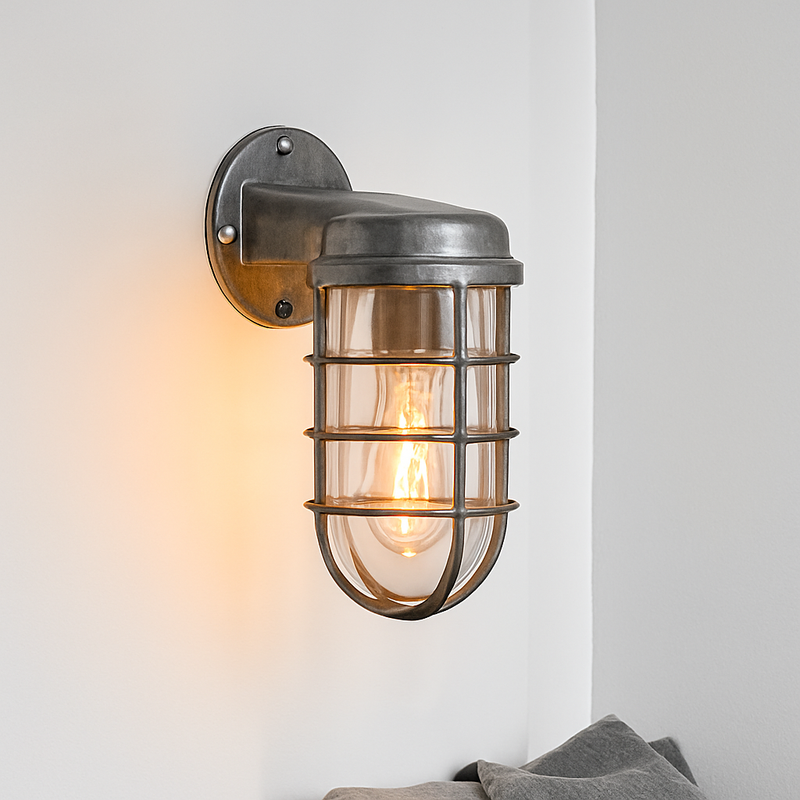 applique murale industrielle rétro étanche pour extérieur led