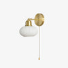 Applique murale LED avec abat-jour blanc Japan