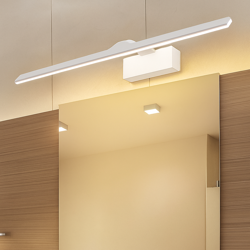 Applique murale LED blanche pour tableau et miroir