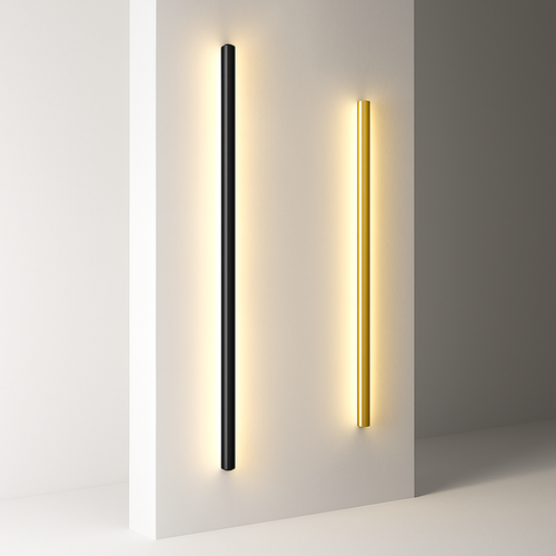 applique murale led cuboïde minimaliste en aluminium avec télécommande gradable - vue 2 sur 22