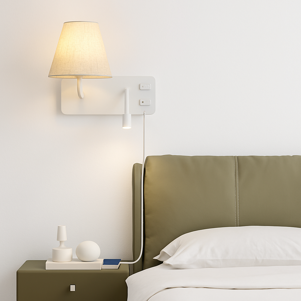 Applique murale LED d'intérieur moderne USB - vue 3 sur 10