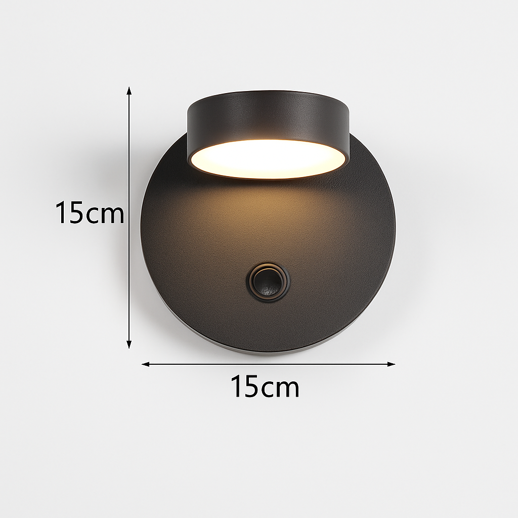 applique murale led design en métal pour décoration moderne - vue 15 sur 23