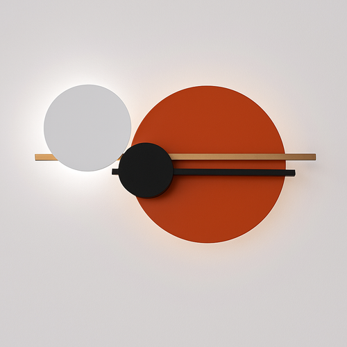 applique murale led design en métal pour décoration moderne - vue 11 sur 23