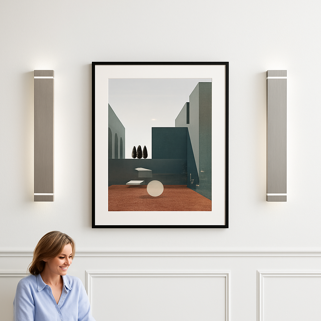 applique murale à led design pour intérieur moderne - vue 5 sur 8