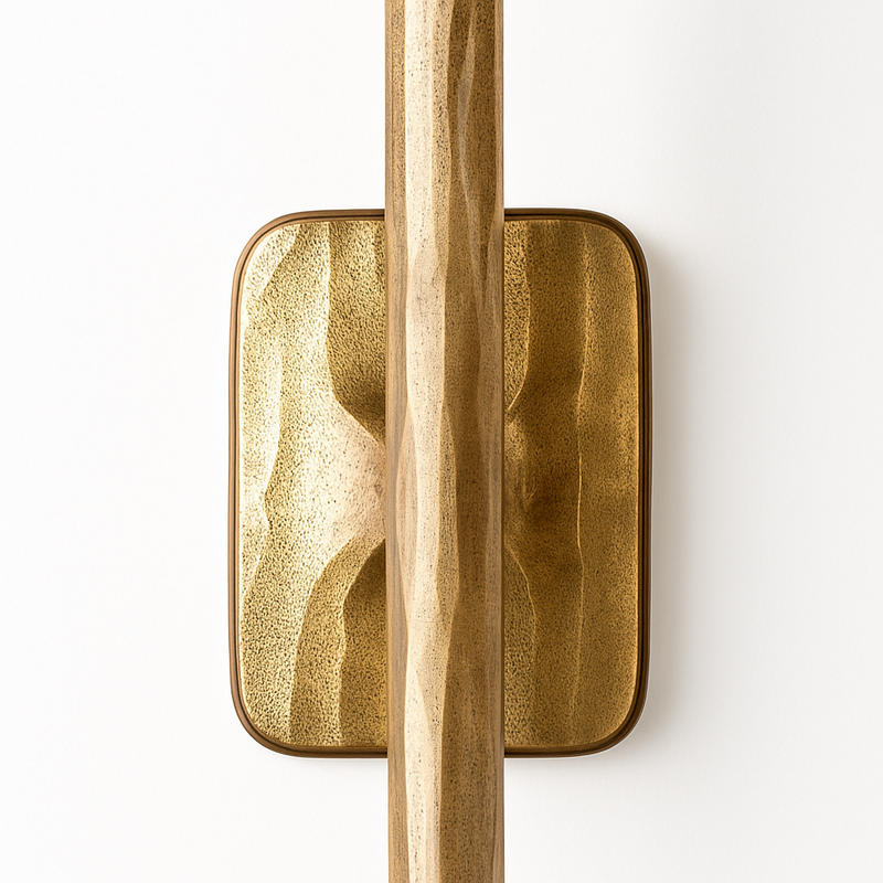 applique murale led en bronze antique design élégant pour intérieur moderne