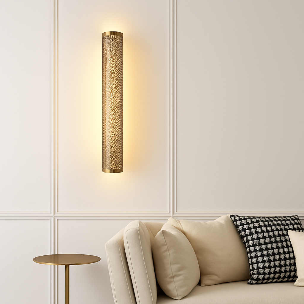 Applique murale LED en laiton rétro - vue 4 sur 7