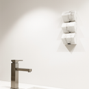 applique murale led en marbre naturel style artistique métal noir