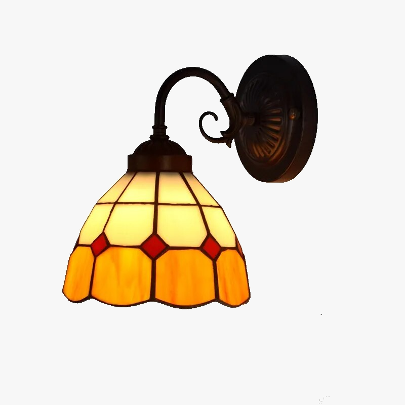Applique murale LED en treillis minimaliste scandinave