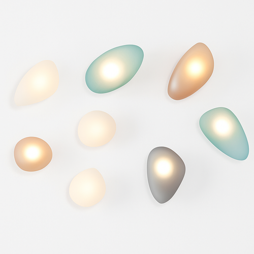 Applique murale led en verre design nordique luminaire décoratif - vue 4 sur 22