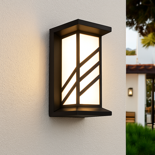 applique murale led extérieure étanche pour éclairage décoratif - vue 4 sur 15