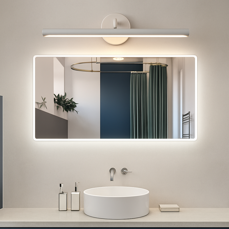 Applique murale LED longue pour miroir de salle de bain