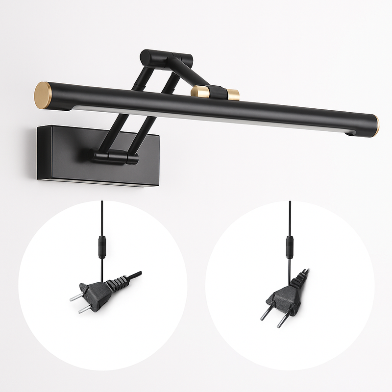 Applique murale LED longue pour miroir de salle de bain