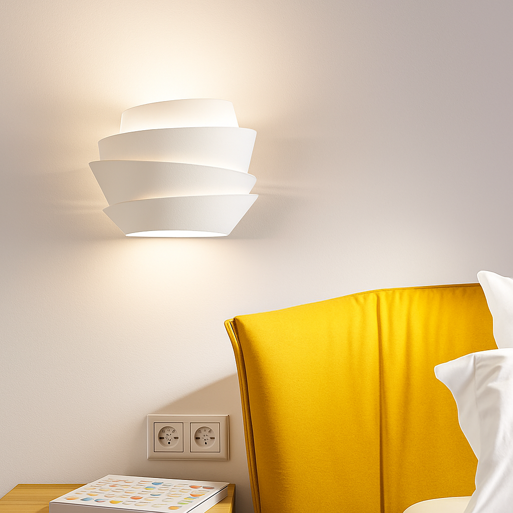 applique murale led métal pomme de pin nordique simple et créative - vue 5 sur 6