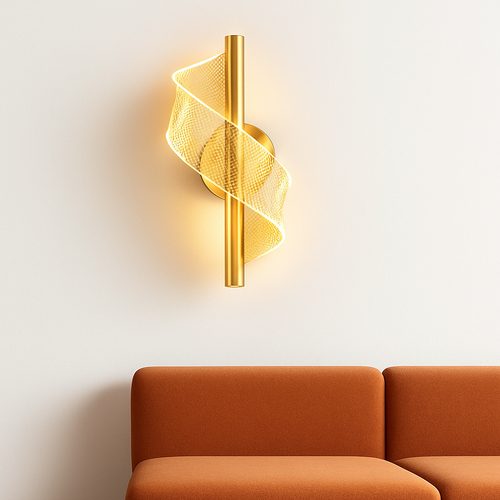 Applique murale LED minimaliste avec lumière ondulé Steal - vue 3 sur 10