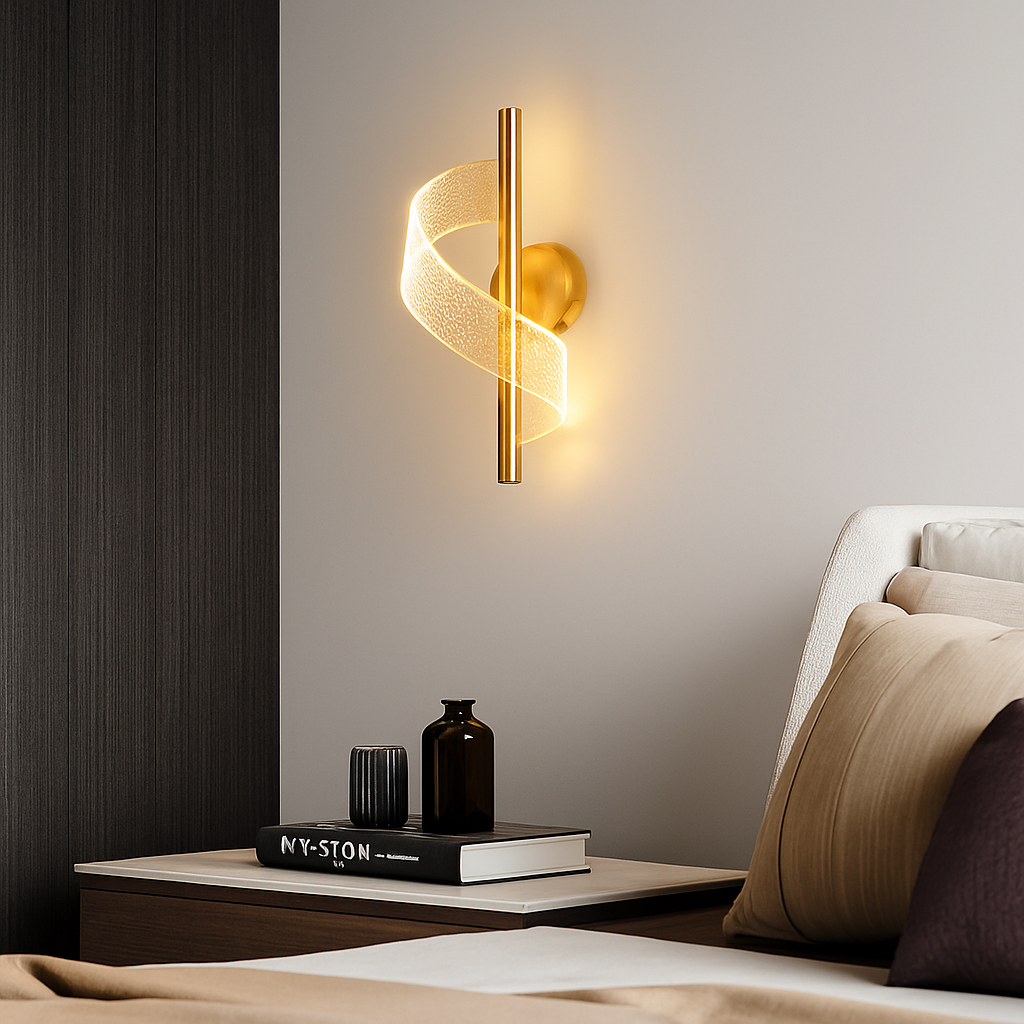 Applique murale LED minimaliste avec lumière ondulé Steal - vue 4 sur 10