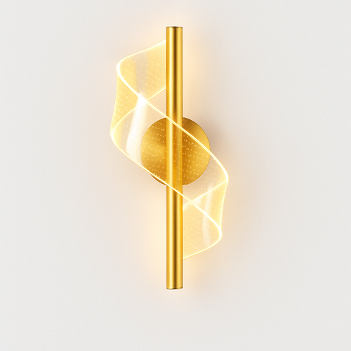 Applique murale LED minimaliste avec lumière ondulé Steal - vue 8 sur 10