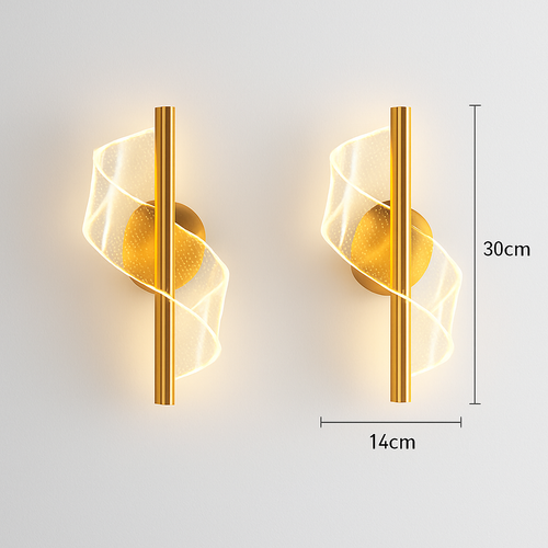 Applique murale LED minimaliste avec lumière ondulé Steal - vue 11 sur 10