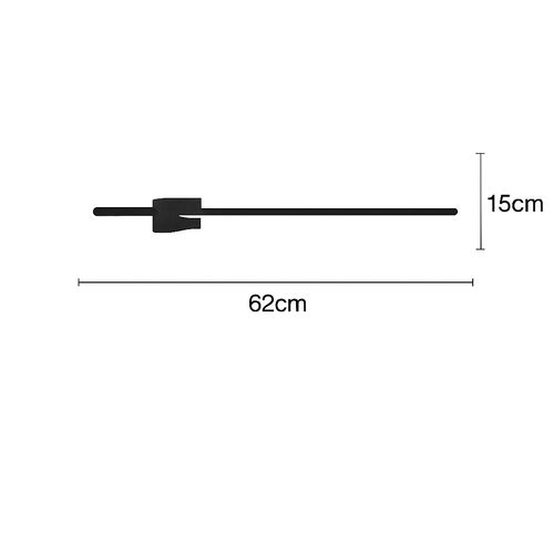 applique murale led minimaliste design artistique