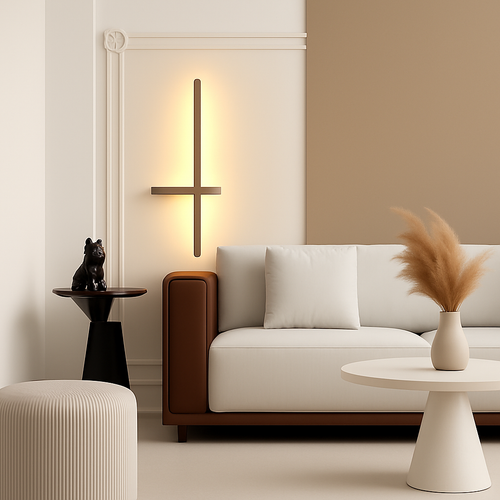 applique murale led minimaliste design artistique
